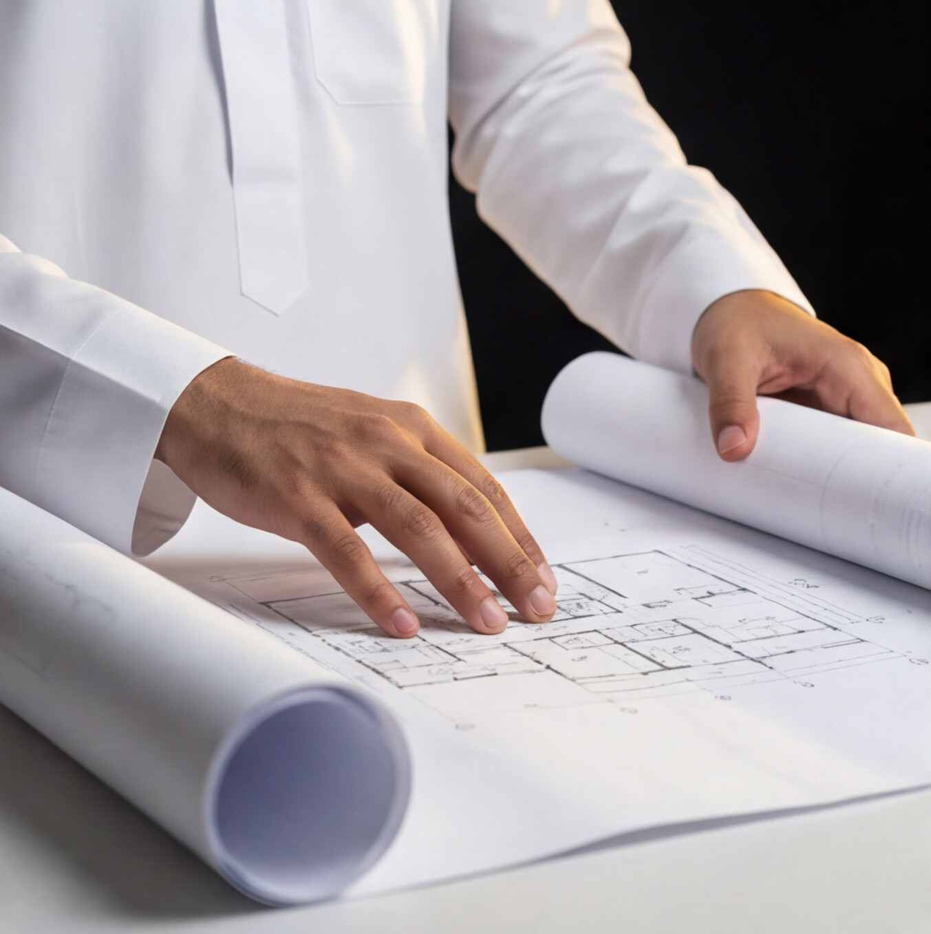 رفع مساحي واعتماد مخططات